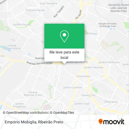 Empório Mobiglia mapa