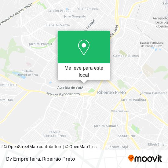 Dv Empreiteira mapa