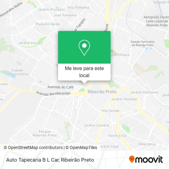Auto Tapecaria B L Car mapa