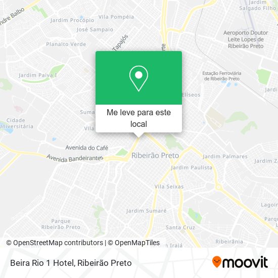 Beira Rio 1 Hotel mapa