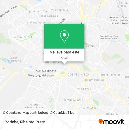 Botinha mapa