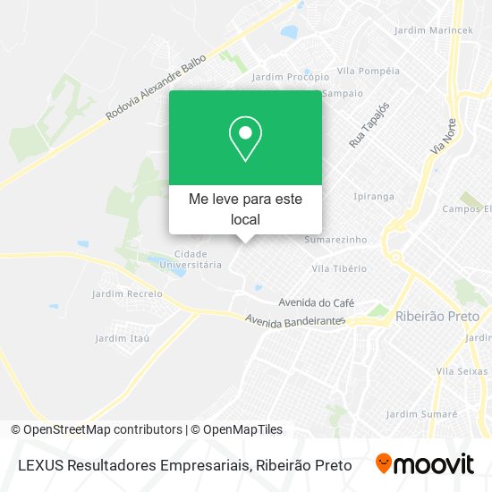 LEXUS Resultadores Empresariais mapa