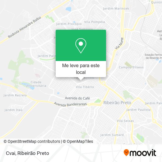 Cvai mapa