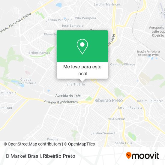 D Market Brasil mapa