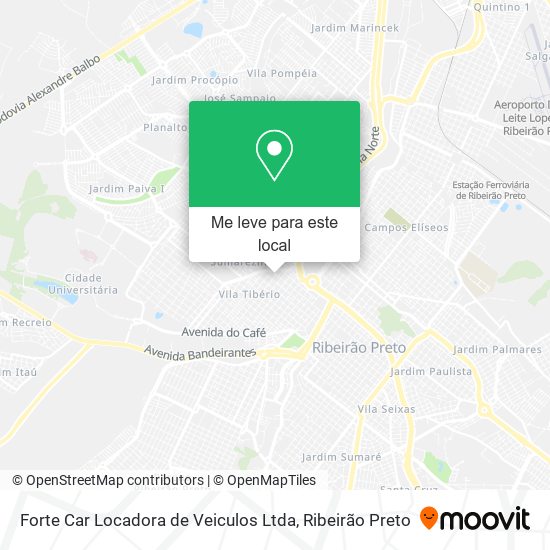 Forte Car Locadora de Veiculos Ltda mapa