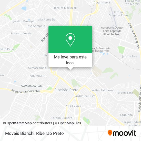 Moveis Bianchi mapa