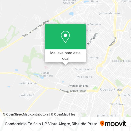 Condominio Edificio UP Vista Alegre mapa