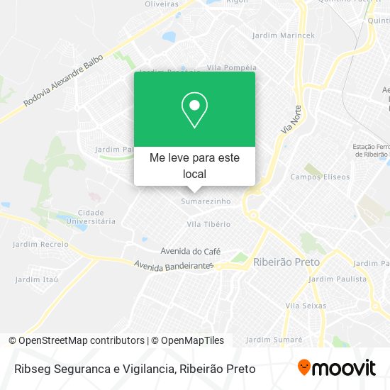 Ribseg Seguranca e Vigilancia mapa