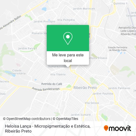 Heloísa Lança - Micropigmentação e Estética mapa