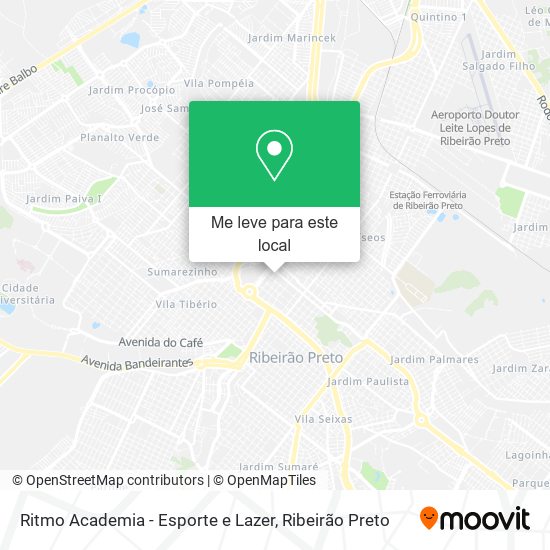 Ritmo Academia - Esporte e Lazer mapa