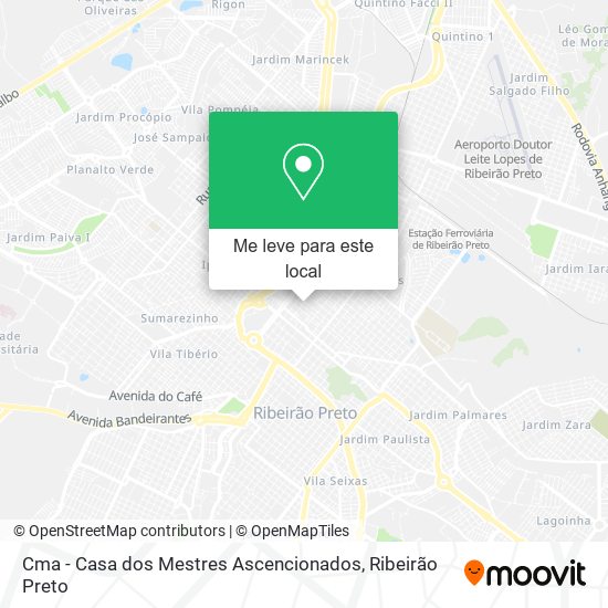 Cma - Casa dos Mestres Ascencionados mapa