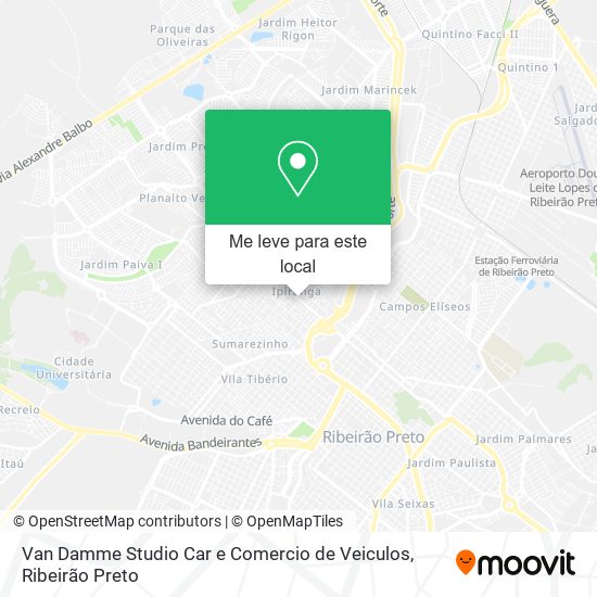 Van Damme Studio Car e Comercio de Veiculos mapa