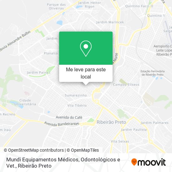 Mundi Equipamentos Médicos, Odontológicos e Vet. mapa