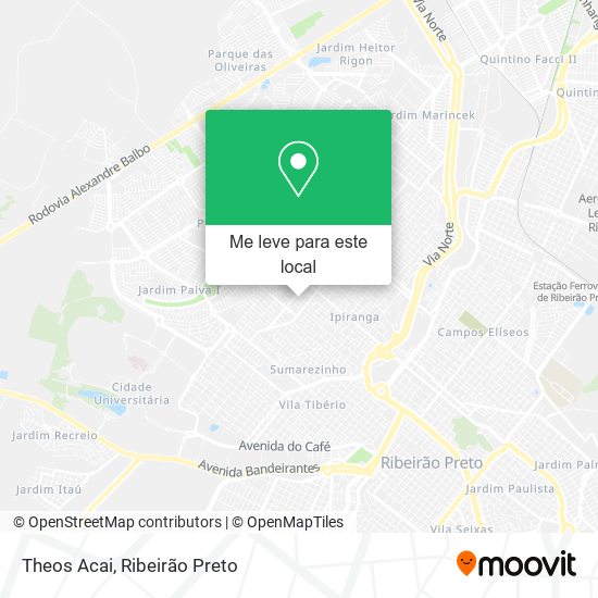 Theos Acai mapa