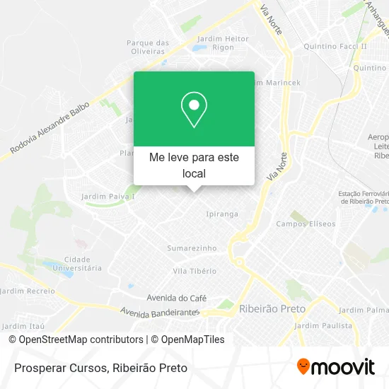 Prosperar Cursos mapa