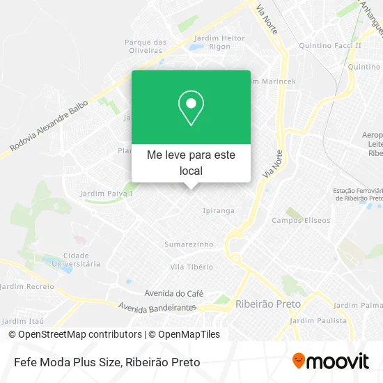 Fefe Moda Plus Size mapa