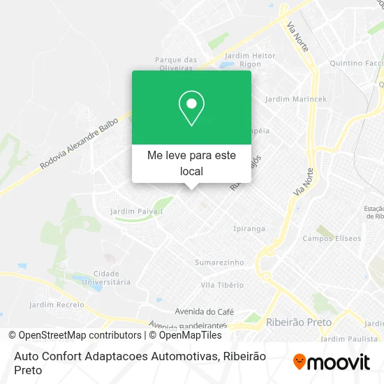 Auto Confort Adaptacoes Automotivas mapa