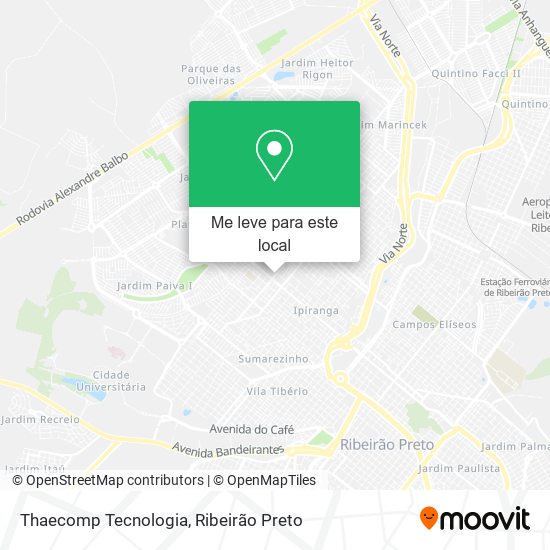Thaecomp Tecnologia mapa
