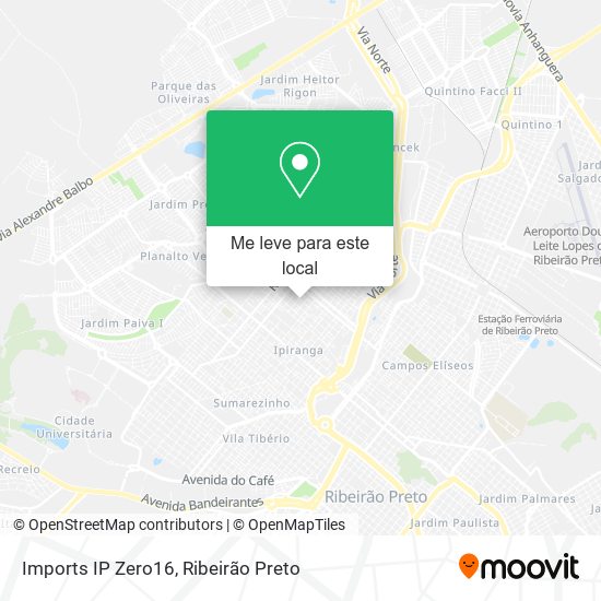 Imports IP Zero16 mapa