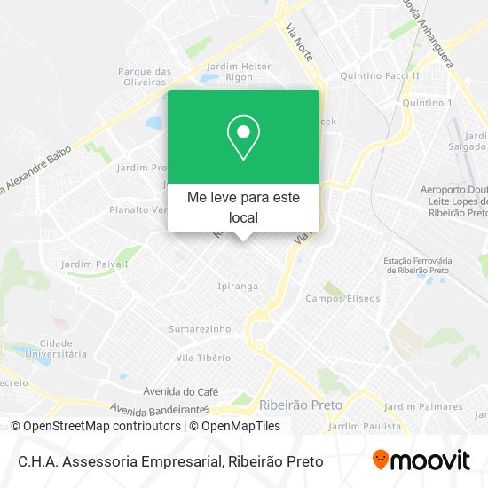 C.H.A. Assessoria Empresarial mapa
