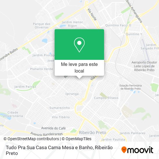 Tudo Pra Sua Casa Cama Mesa e Banho mapa