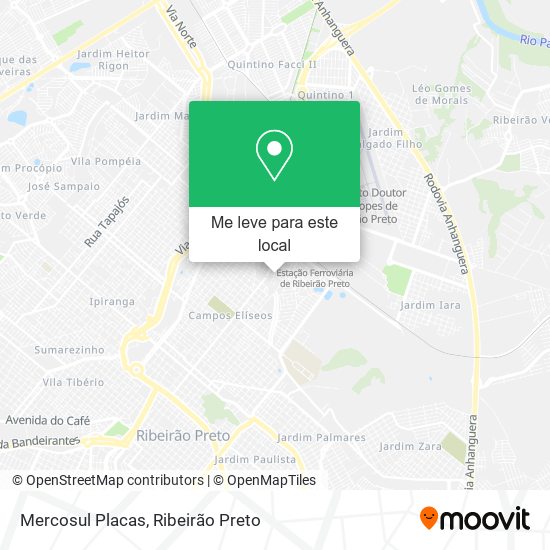 Mercosul Placas mapa
