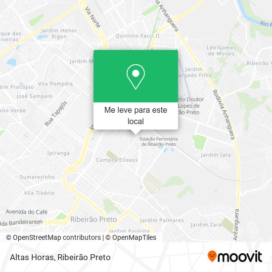 Altas Horas mapa