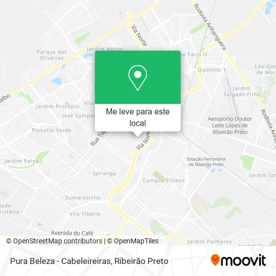 Pura Beleza - Cabeleireiras mapa