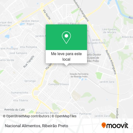 Nacional Alimentos mapa