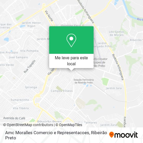 Amc Moralles Comercio e Representacoes mapa