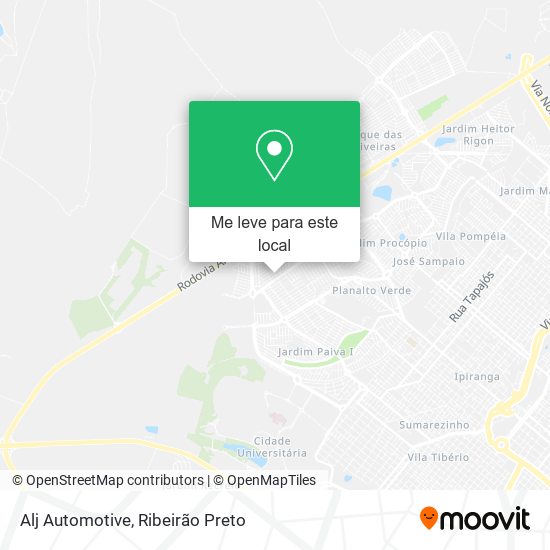 Alj Automotive mapa