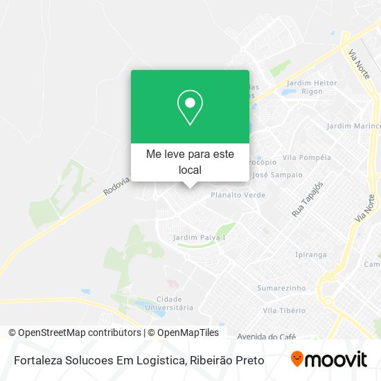 Fortaleza Solucoes Em Logistica mapa