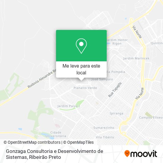 Gonzaga Consultoria e Desenvolvimento de Sistemas mapa