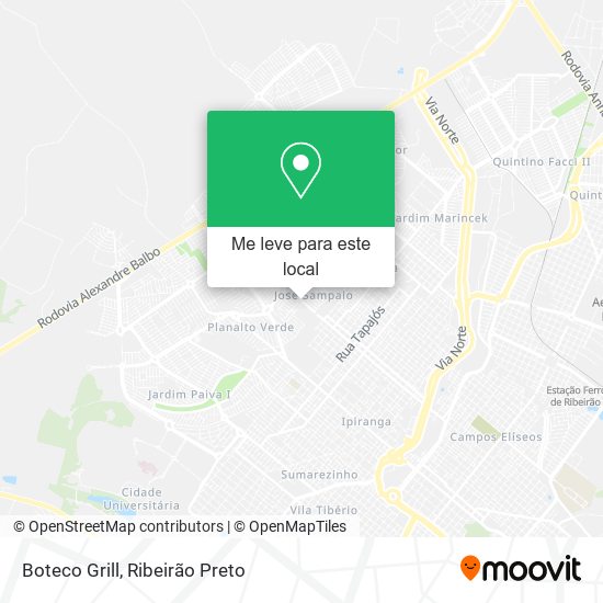 Boteco Grill mapa