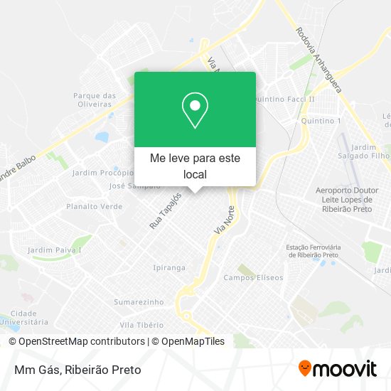 Mm Gás mapa