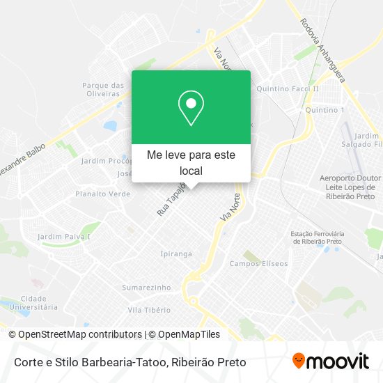 Corte e Stilo Barbearia-Tatoo mapa