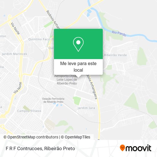 F R F Contrucoes mapa