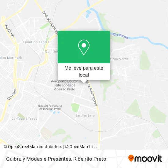 Guibruly Modas e Presentes mapa