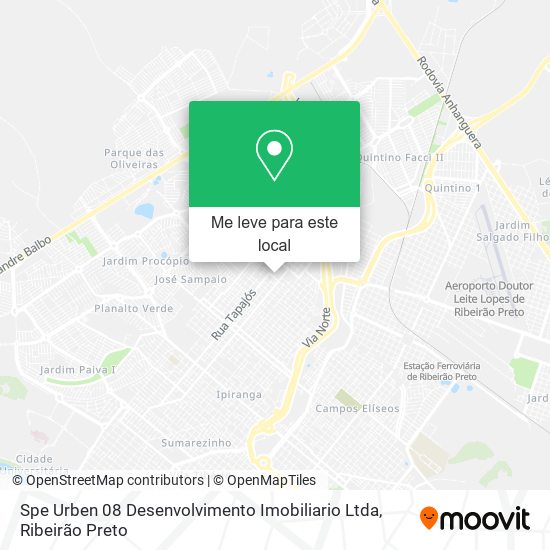 Spe Urben 08 Desenvolvimento Imobiliario Ltda mapa