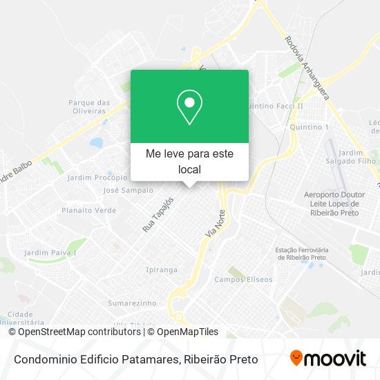 Condominio Edificio Patamares mapa
