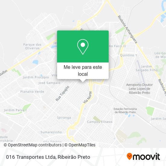 016 Transportes Ltda mapa