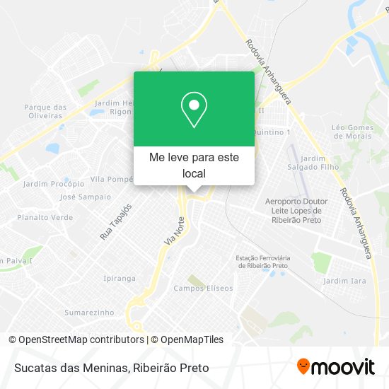 Sucatas das Meninas mapa
