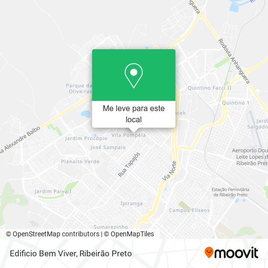Edificio Bem Viver mapa