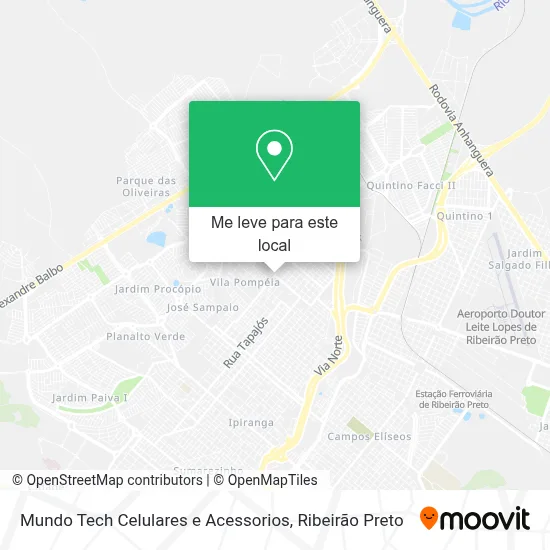 Mundo Tech Celulares e Acessorios mapa