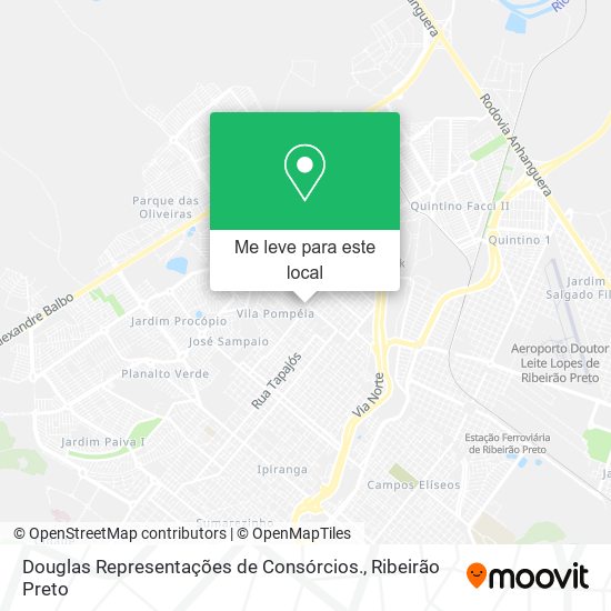 Douglas Representações de Consórcios. mapa