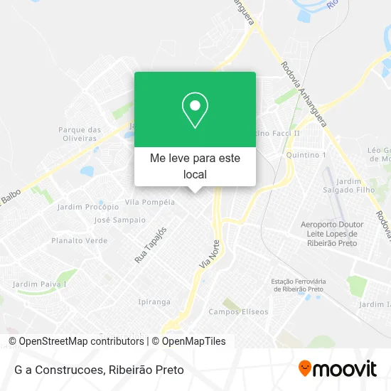 G a Construcoes mapa