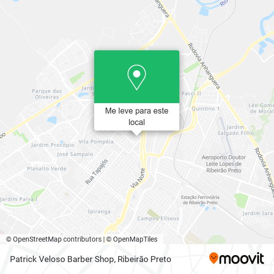 Patrick Veloso Barber Shop mapa