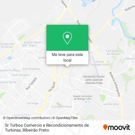 Sr Turbos Comercio e Recondicionamento de Turbinas mapa