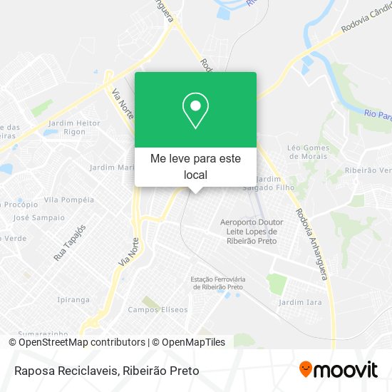 Raposa Reciclaveis mapa