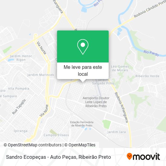 Sandro Ecopeças - Auto Peças mapa